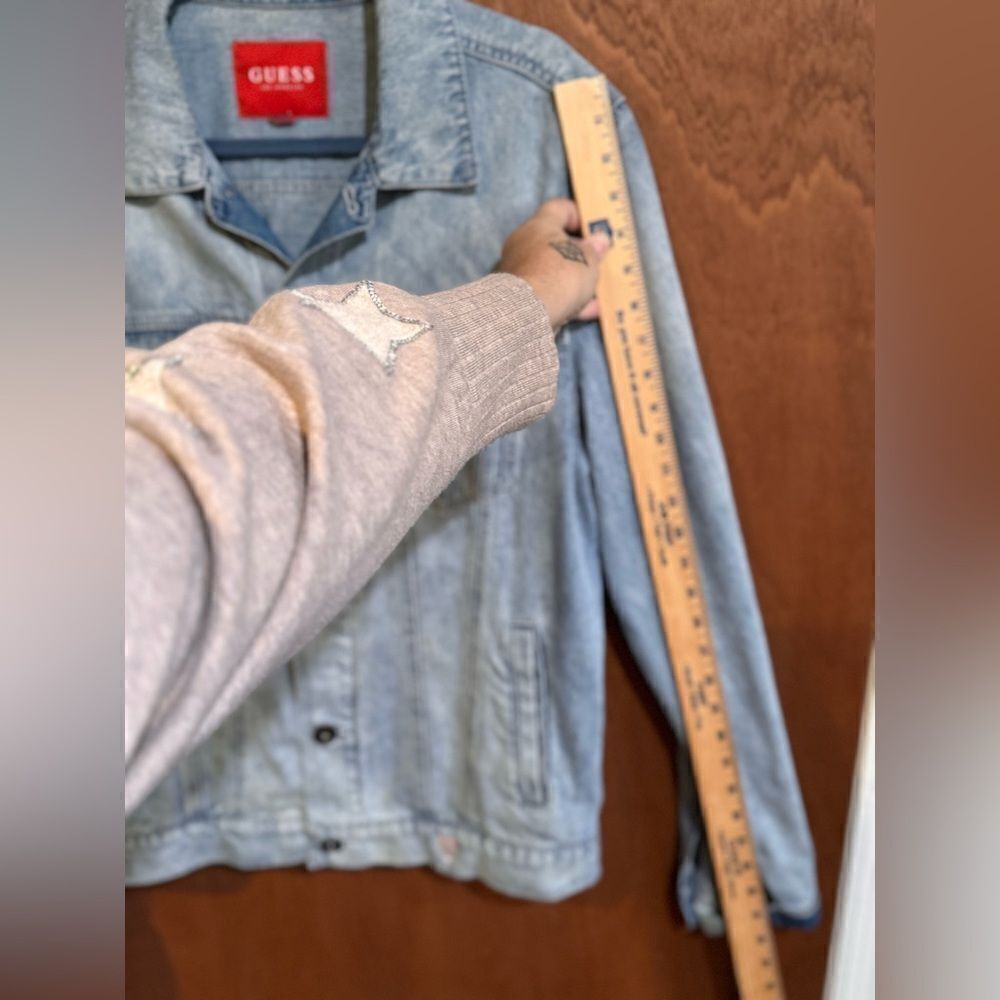 Vintage Guess Jean jacket size L - Picture 6 of 6